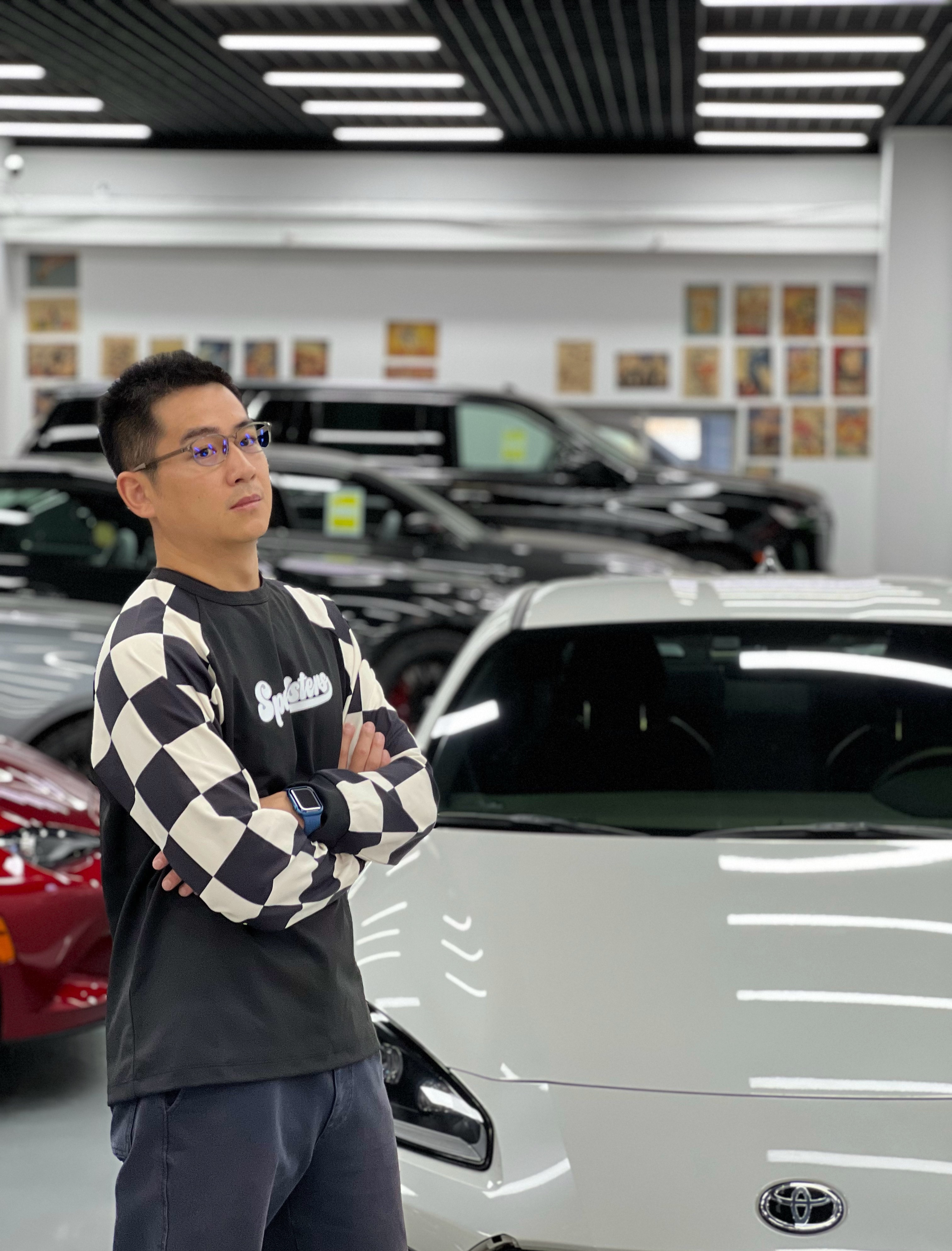 感谢speedsters方格旗款大爱了，嘿嘿嘿一会儿就穿着跑步去[哈哈][哈哈]