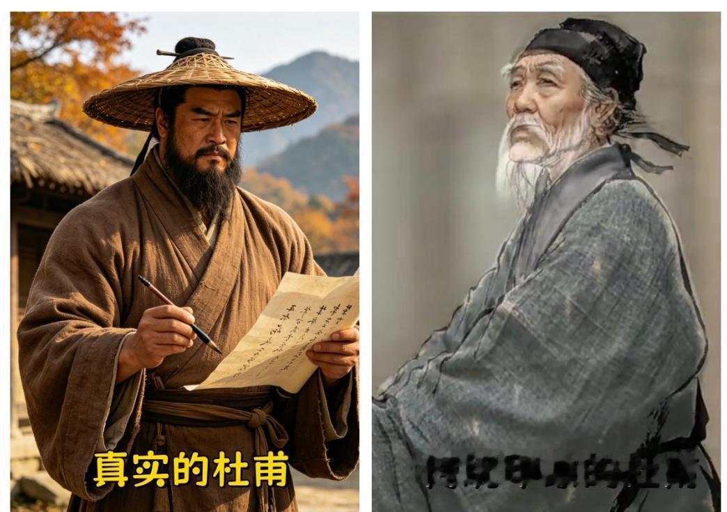 杜甫到底长什么样？从李白的诗中找答案：头大脸方、身形敦壮，长相凶一"糙汉"！距离