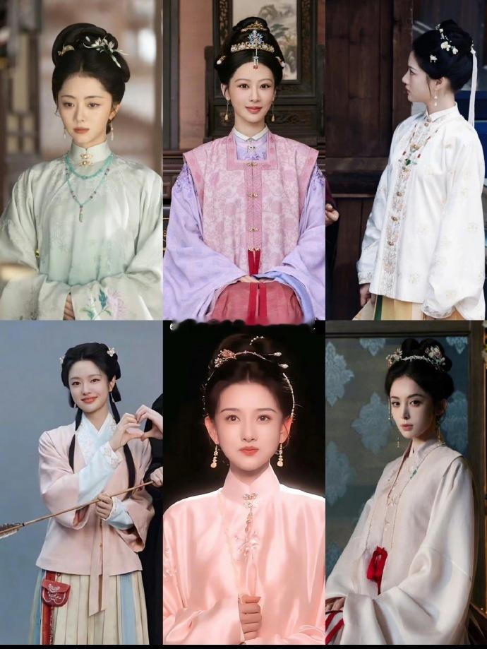 内娱又刮起了明制的风，明制待播剧女主造型🈶发现了吗，明制造型太考验剧组预算了，