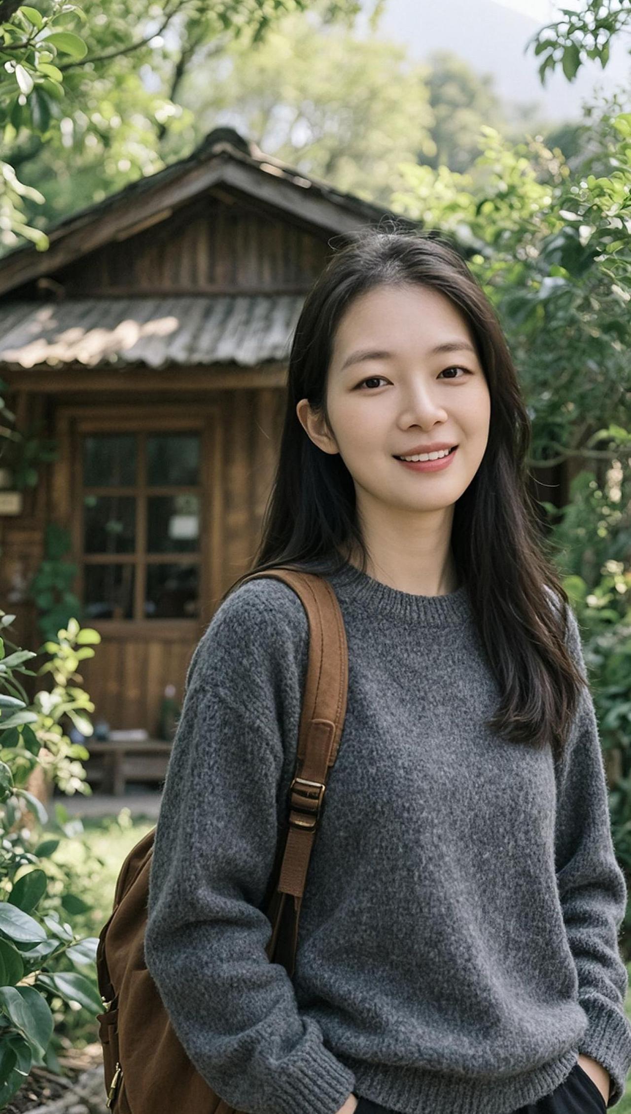 AI森系生活照 生活随拍日常分享 我的乡村生活 高级感穿搭