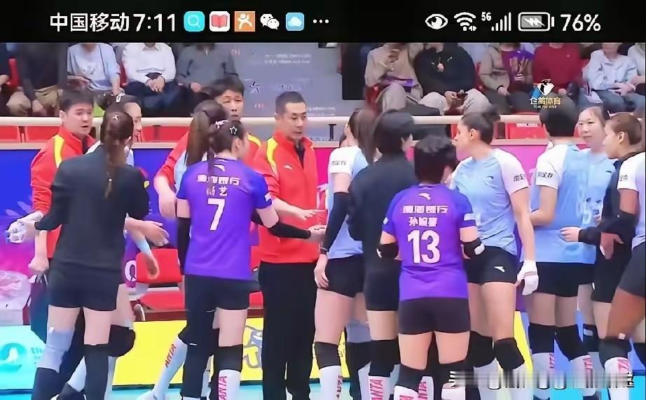 天津渤海银行主场3比0江苏中天钢铁，本场最佳：
最佳得分：娜塔莉亚（天津渤海银行