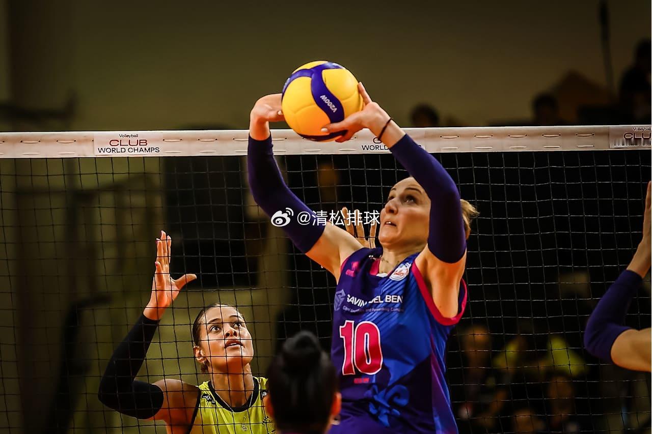 2025年女排世俱杯最佳二传：奥杰年诺维奇（意大利斯坎迪奇）清松带你看排球202