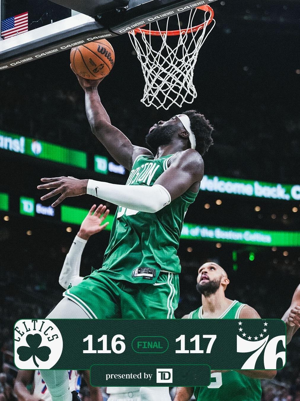 凯尔特人国度 FINAL : Boston Celtics 【 116-117 