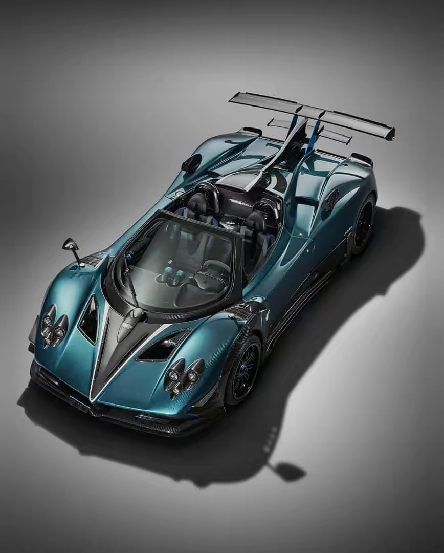 豪车超跑[超话]  帕加尼Zonda Unico官图发布 灵感源自昆仑山 全球限
