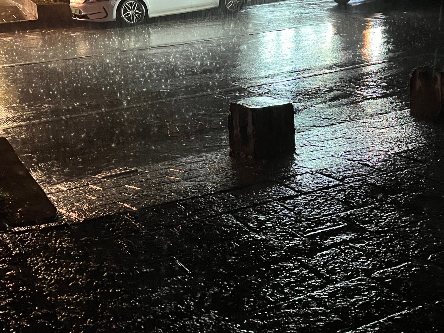 送完小苏和海祎往文献楼走被雨困半道此时此刻 20260604。周四。四月十九。冒