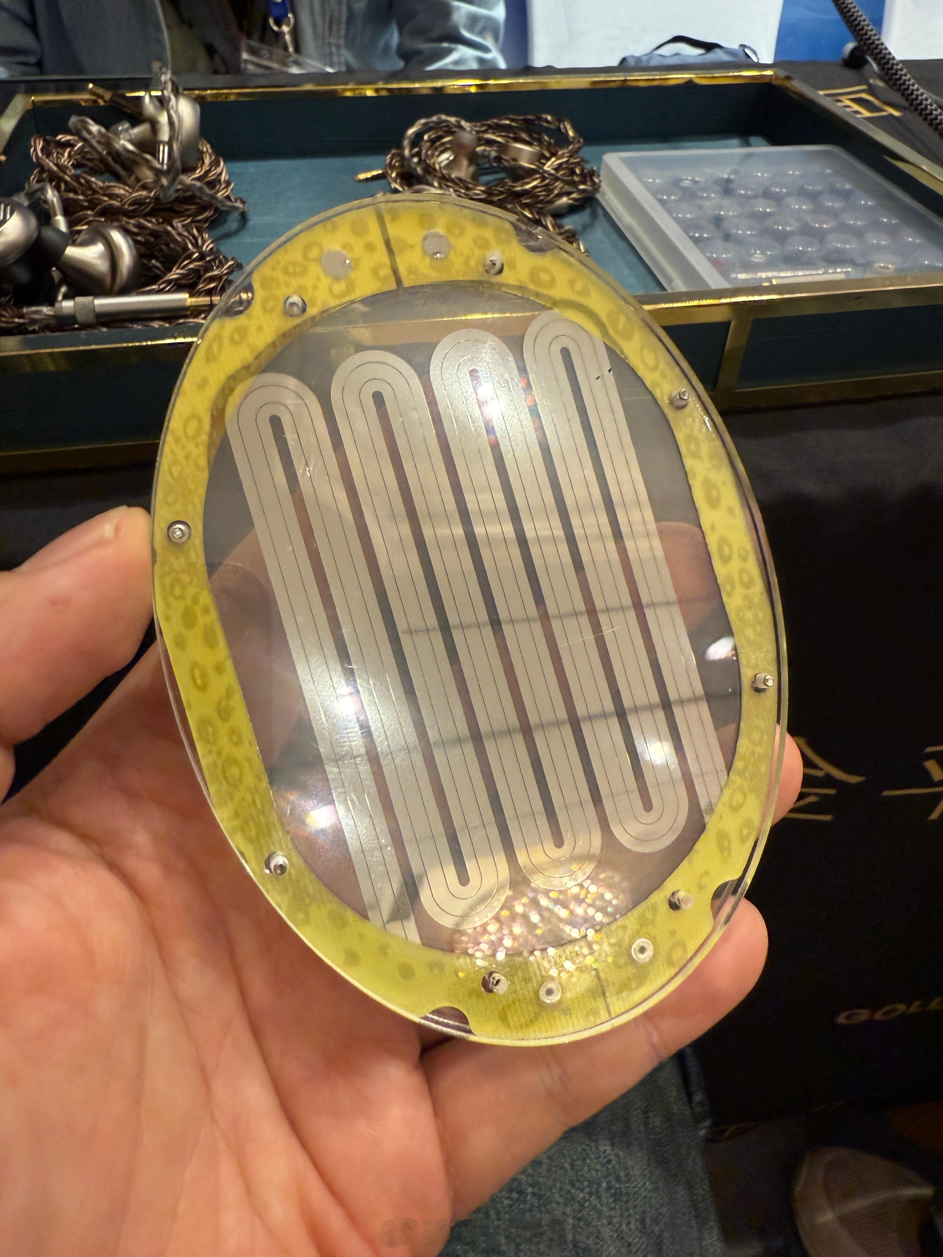 你们能猜出这些都是哪只耳机的振膜吗[坏笑]2025第七届成都国际耳机展  ​​​