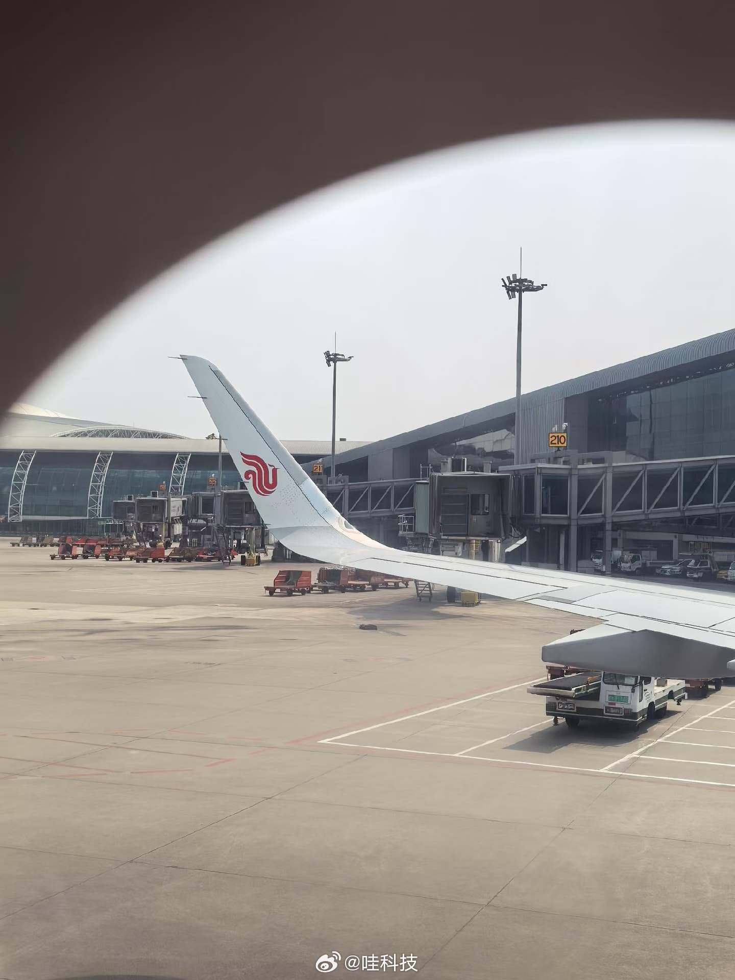 好久没飞国航了 广州·广州白云国际机场