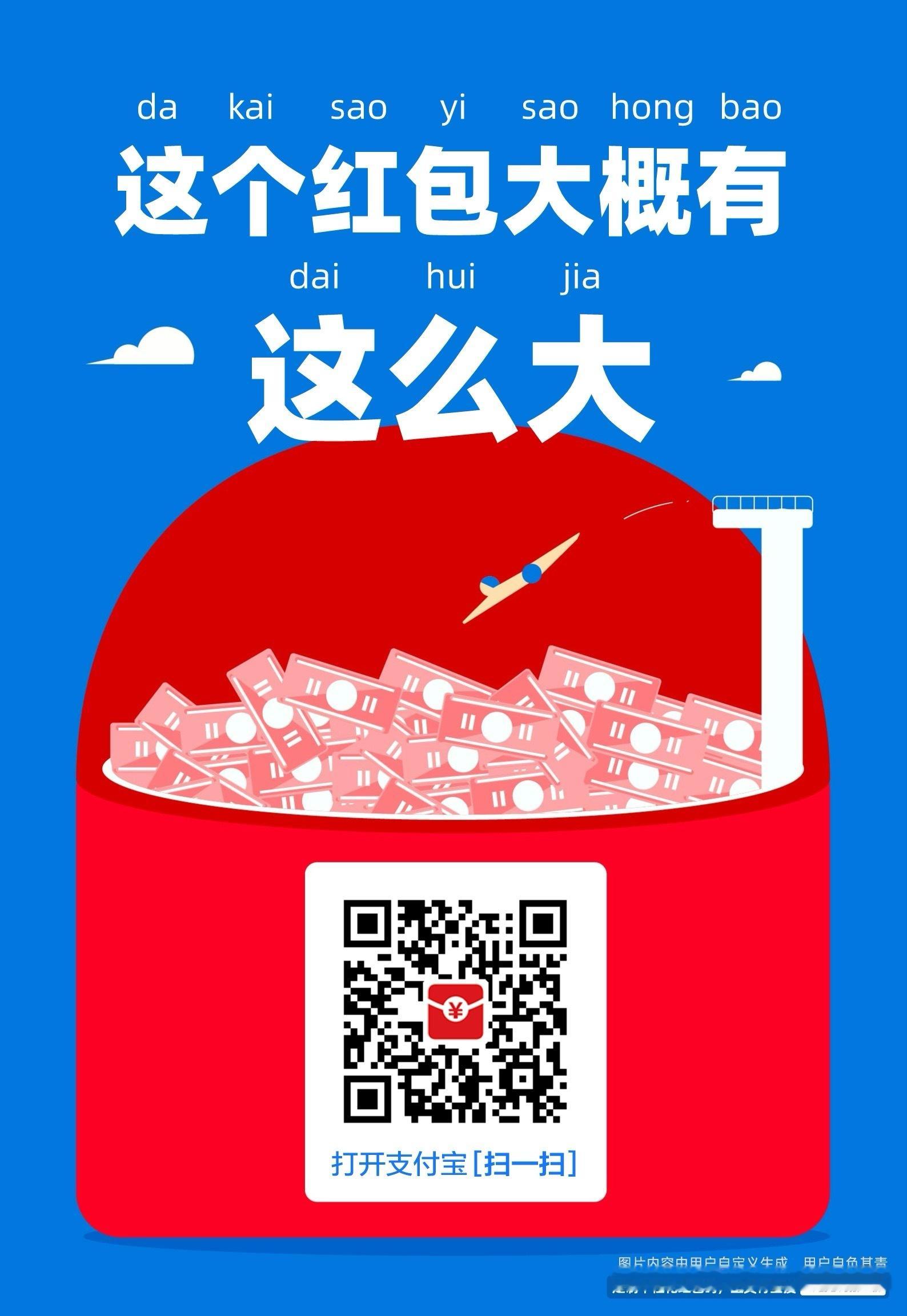 听说今天红包比较大，扫扫看你多少？ 