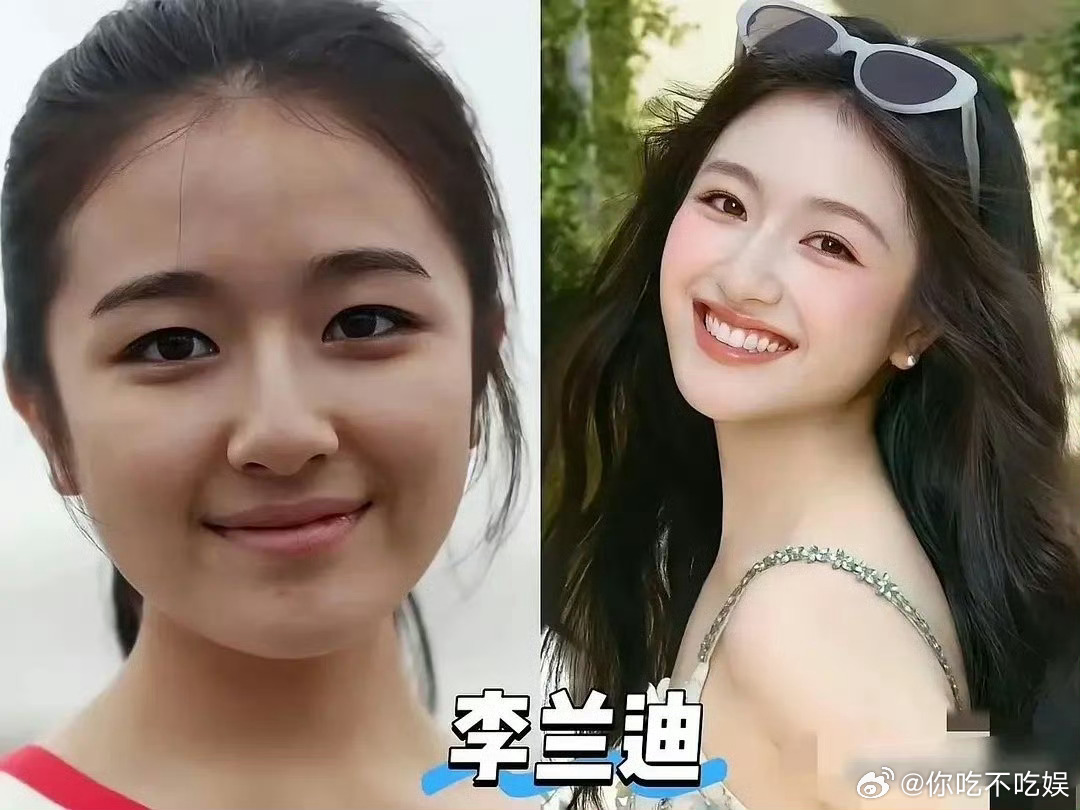 早期的李兰迪怎么给人一种哭相的感觉 