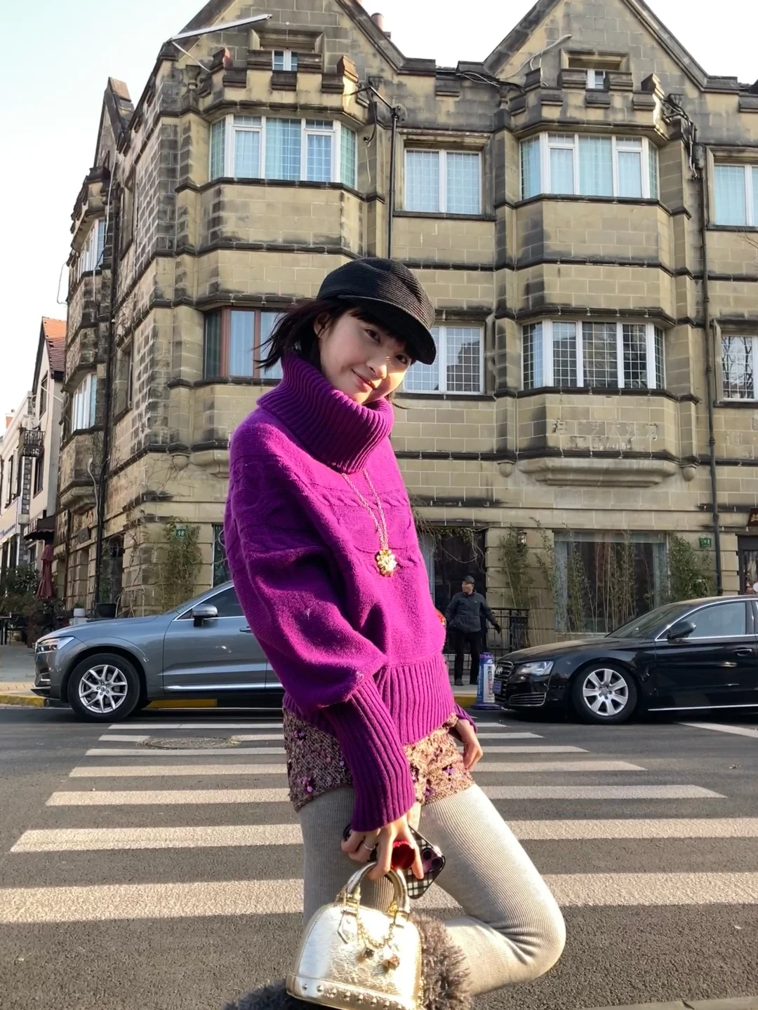 That Fashion aunt💜👑