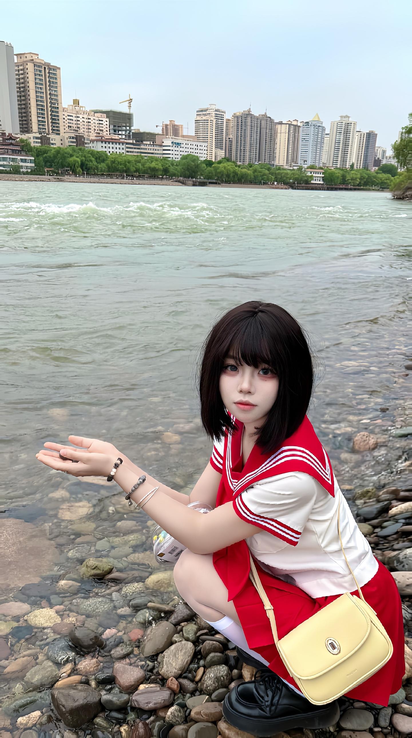 希望黄河水每天都这么清澈