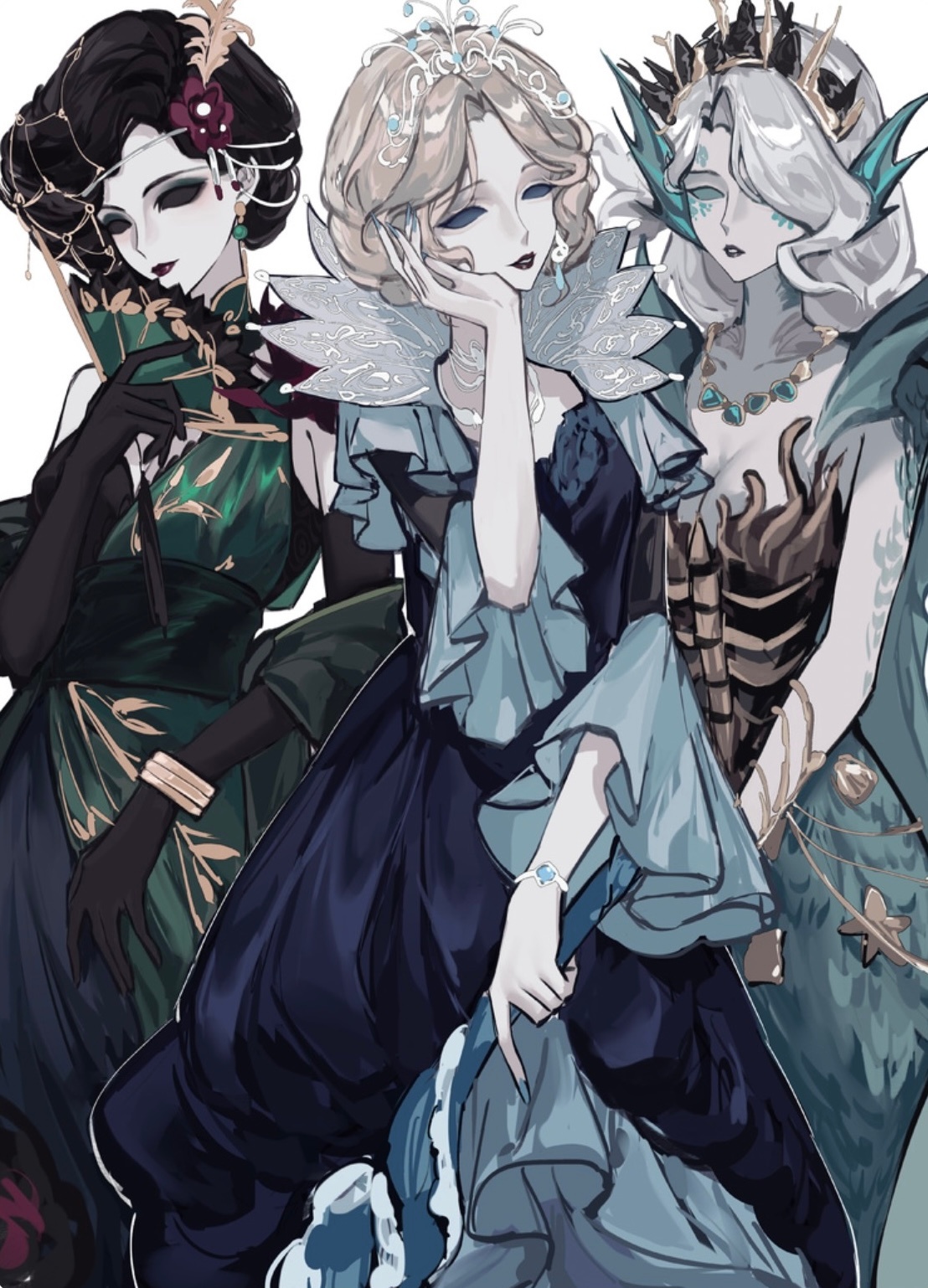 画师失眠蛙蛙笔下的美屠 [哇][哇]lof ：失眠蛙蛙#第五人格# ​​​