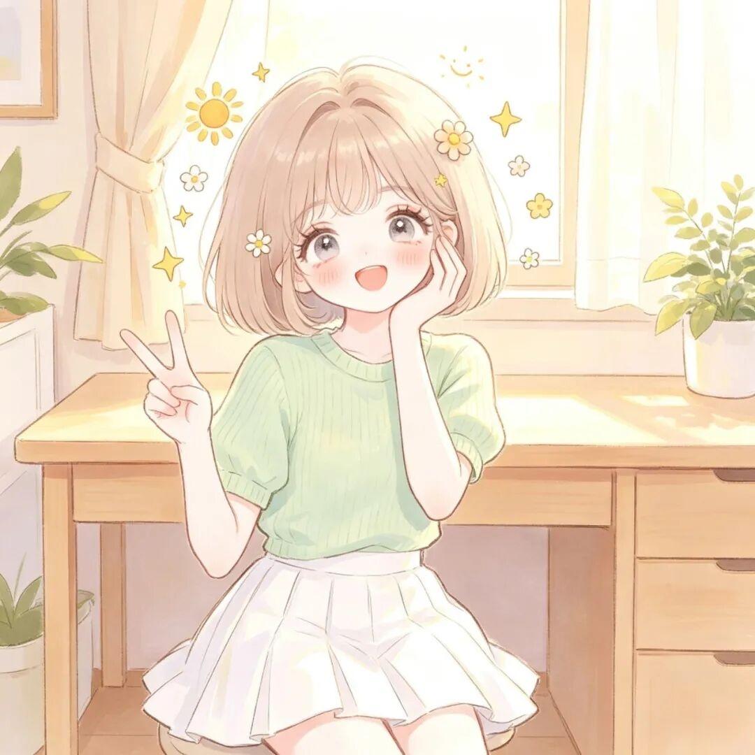 女生头像｜生活藏着小欢喜