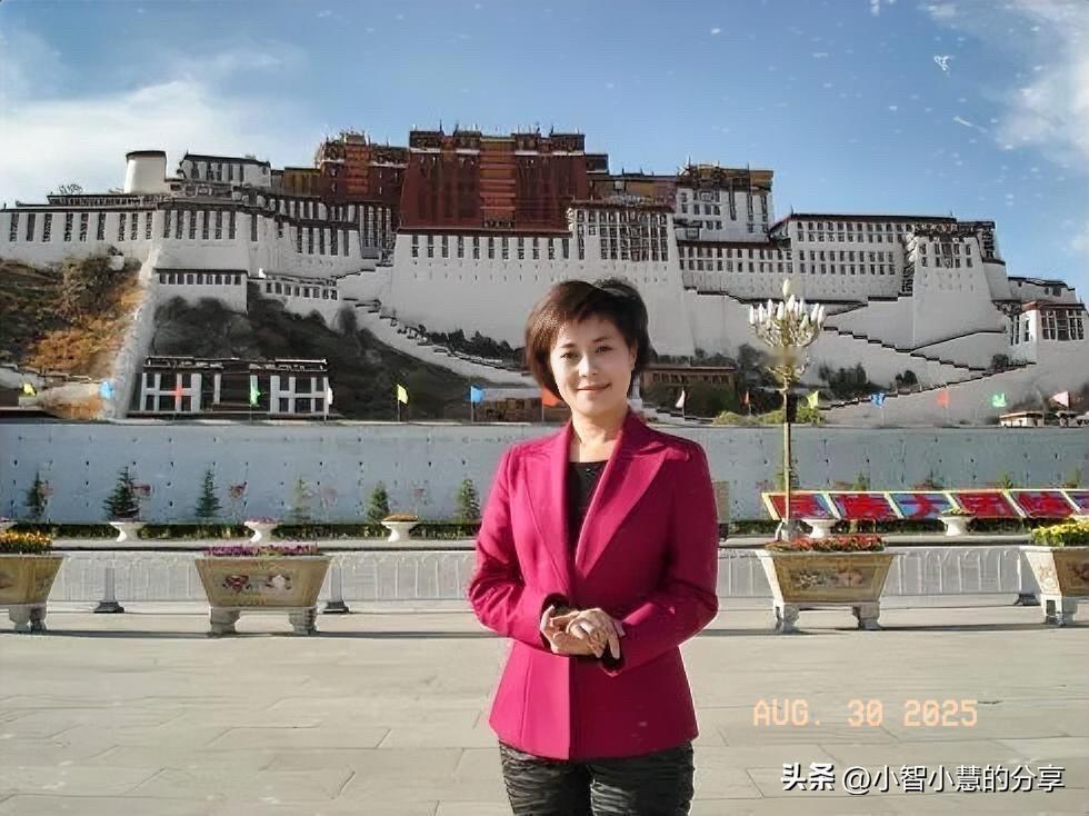 大家还记得这一位穿玫瑰紫衣服的女主持人吗？她是跟董卿一样有气质的主持人，气质大方
