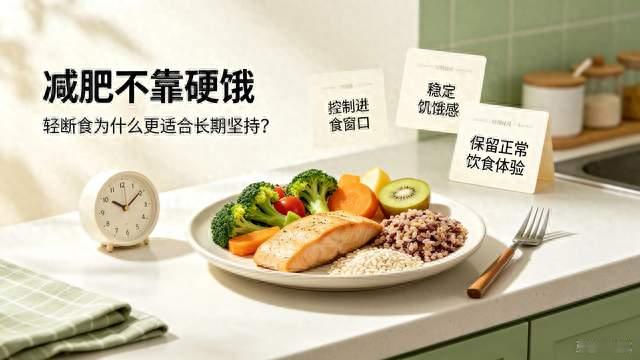 减肥不靠硬饿：轻断食为什么更适合长期坚持？