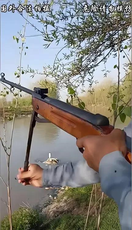 60、70后怀旧杀！上海工字牌气枪，扛上街就是最靓的仔～ 结实好上手，B2经典、