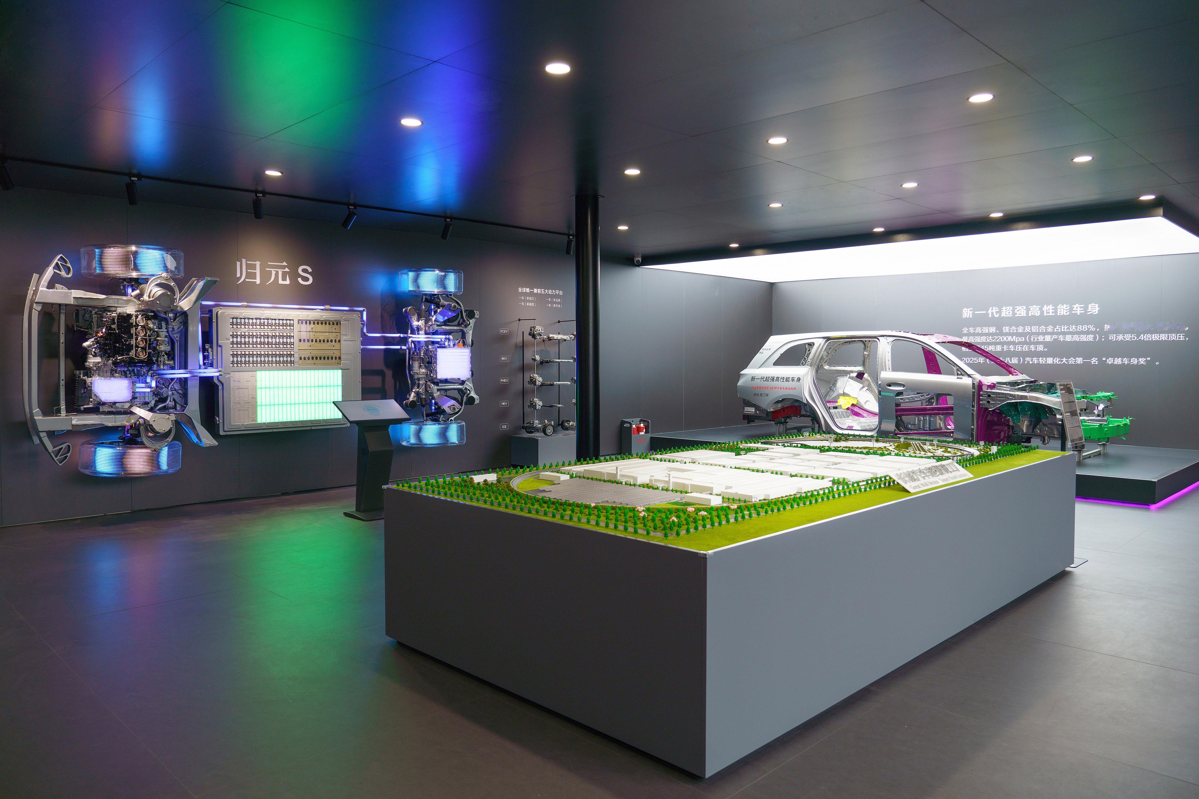 🔥2026北京车展，魏牌展台气场拉满！北京车展魏牌展台气场拉满“AI豪华六座旗