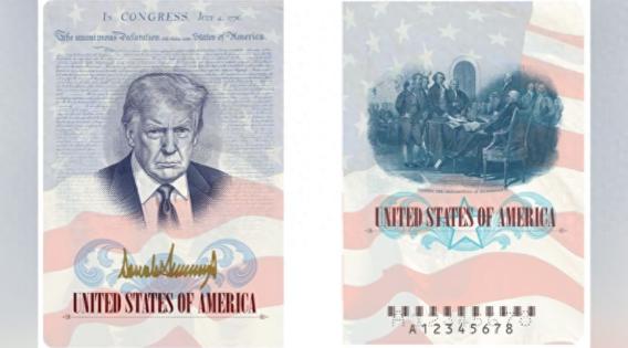 美国国务院官宣大动作！为纪念建国 250 周年，将推出印着特朗普肖像和亲笔签名的