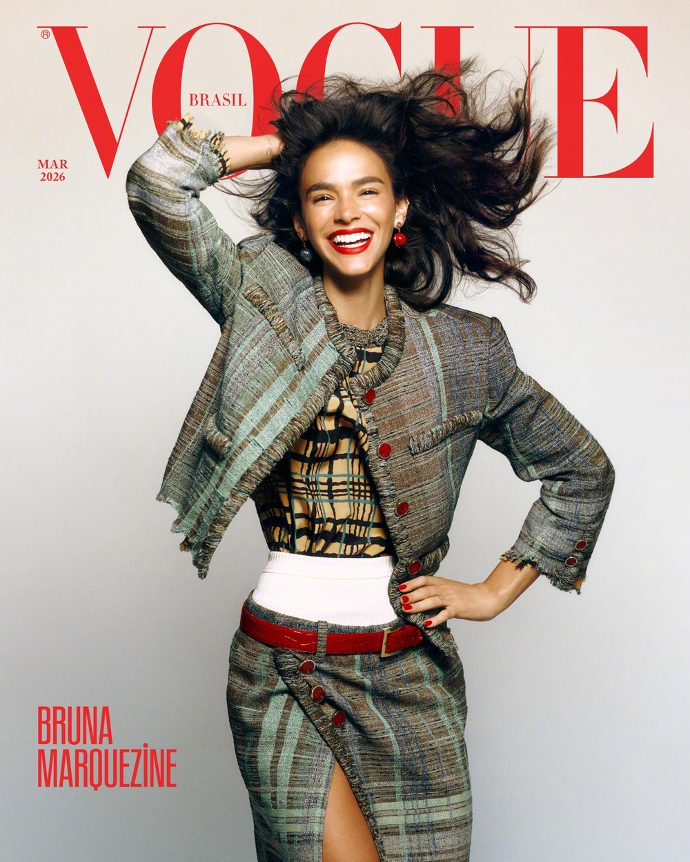 Vogue Brazil March 2026  巴西版三月刊封面，自家女演员B
