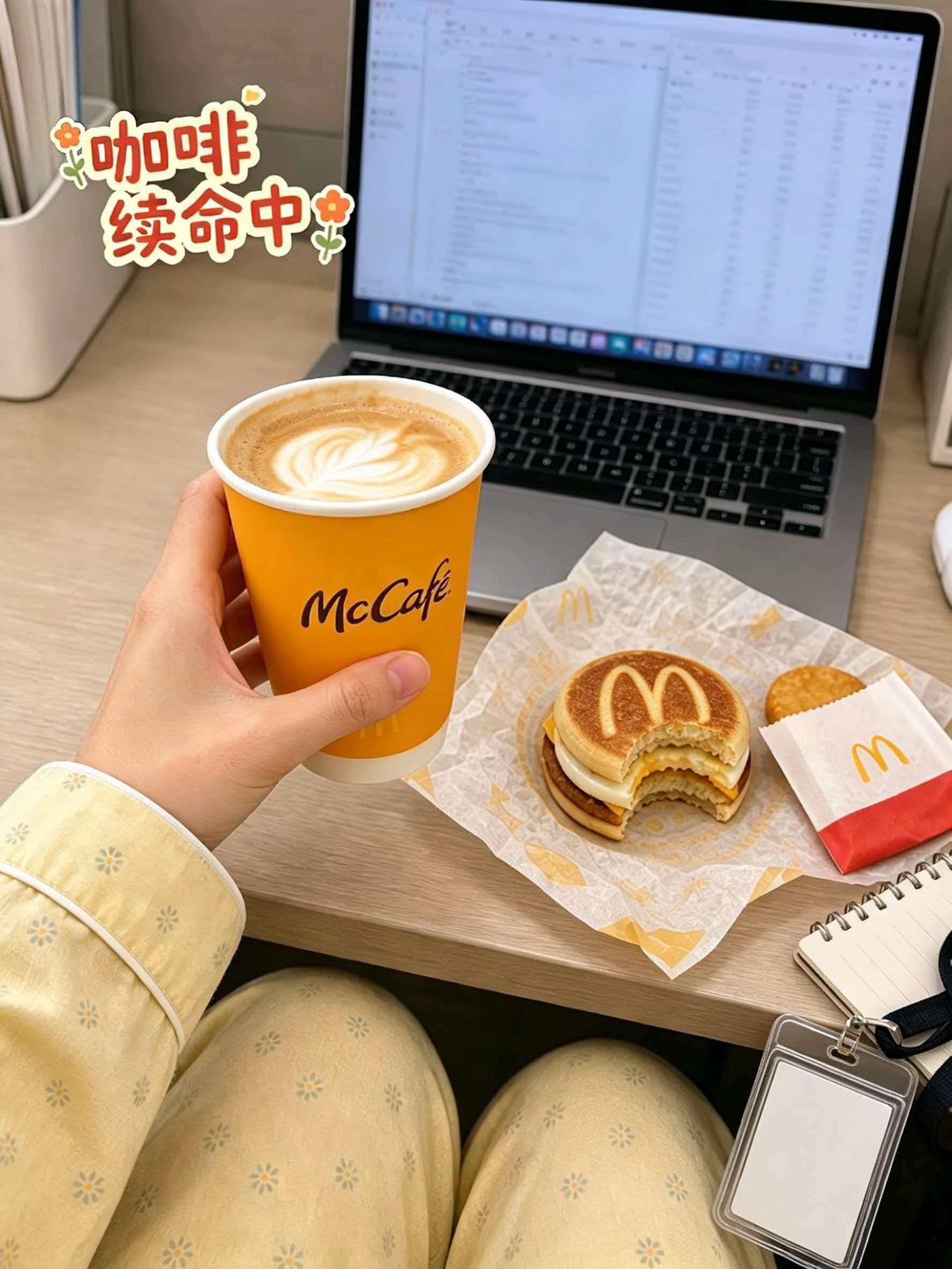 老板说要把公司当自己家，我听进去了。周四一早直接穿着黄色睡衣来上班，只要睡衣穿得