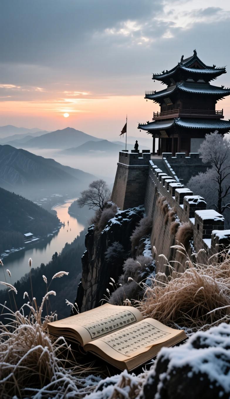 登高望远，满目残垣烟云，千年王朝兴衰尽入眼底。撷此七律一首，将读史叹世、登临抒怀
