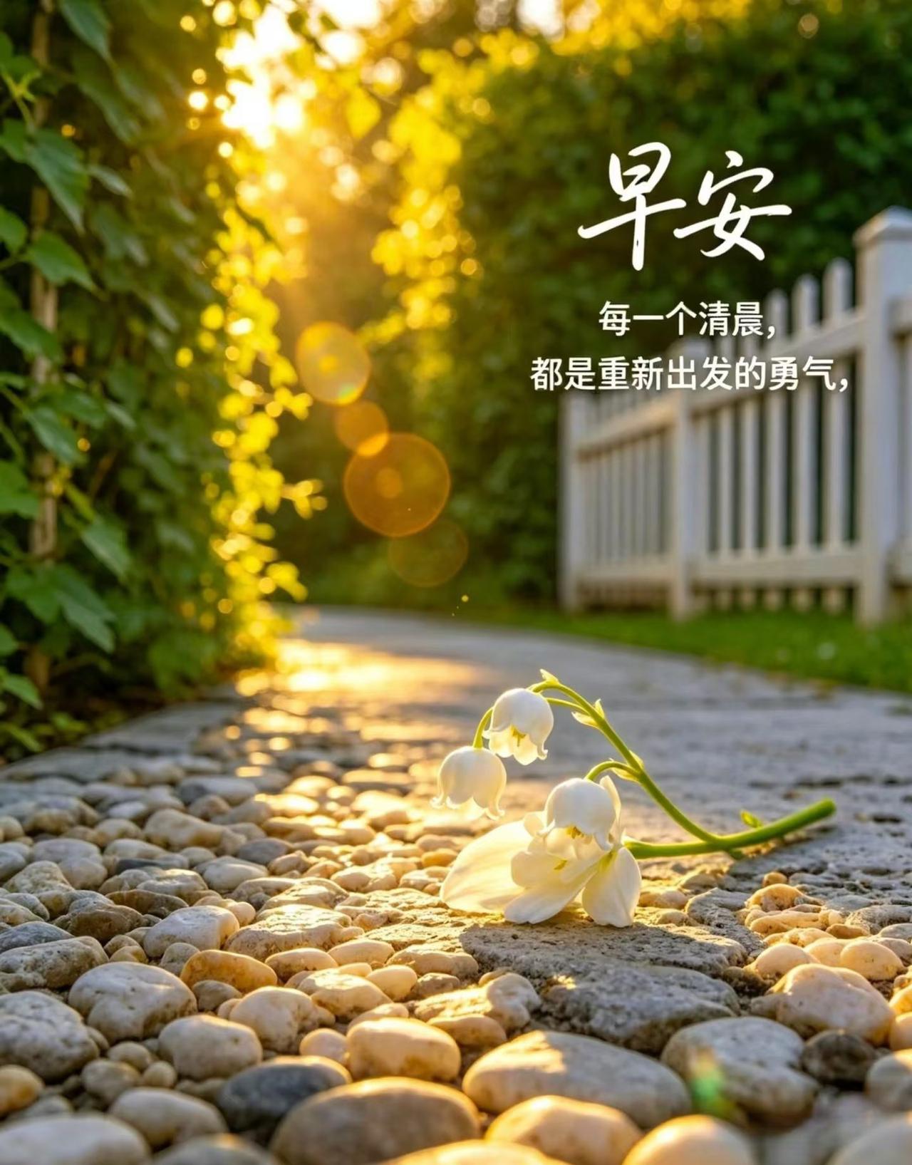 每一个清晨都是重新出发的勇气
不负晨光，不负自己。
日出有盼，晨起有光 。

​