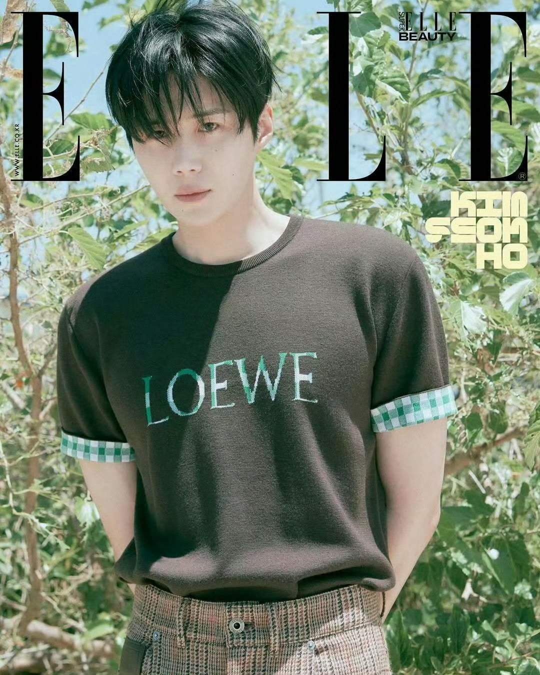 金宣虎✖️ELLE Korea 八月刊封面 封面大赏 ​​​