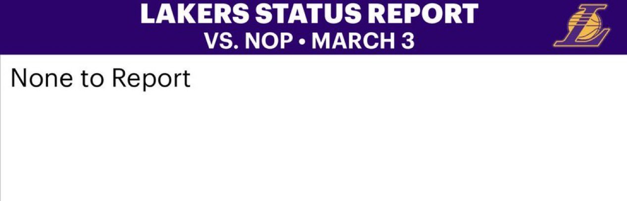 明天全员湖人出战鹈鹕！ 