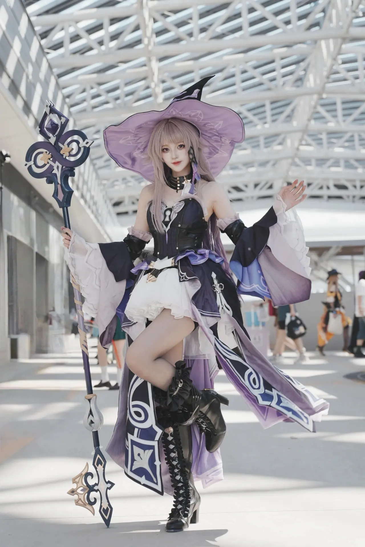 这腿又长又白又细 大黑塔 崩坏星穹铁道 cosplay 考斯普雷cosplay
