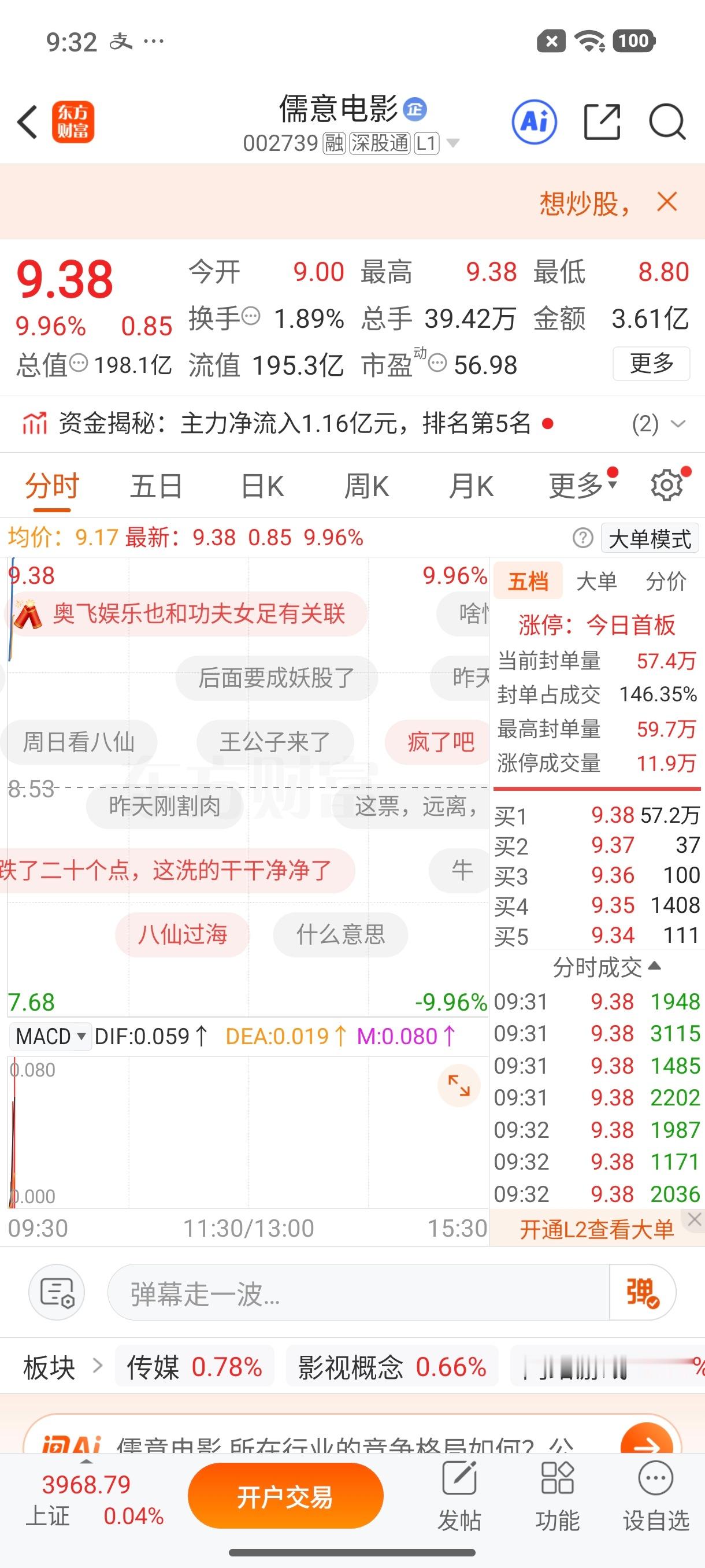 成功封板！🎉 恭喜跟上的伙伴，香槟已备好，一起庆祝胜利！评论178、点赞破10