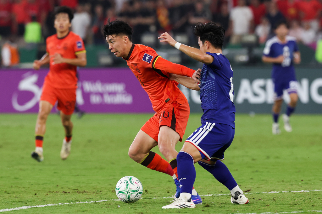 中国队0-4不敌日本，收获U23亚洲杯亚军，创历史最佳战绩