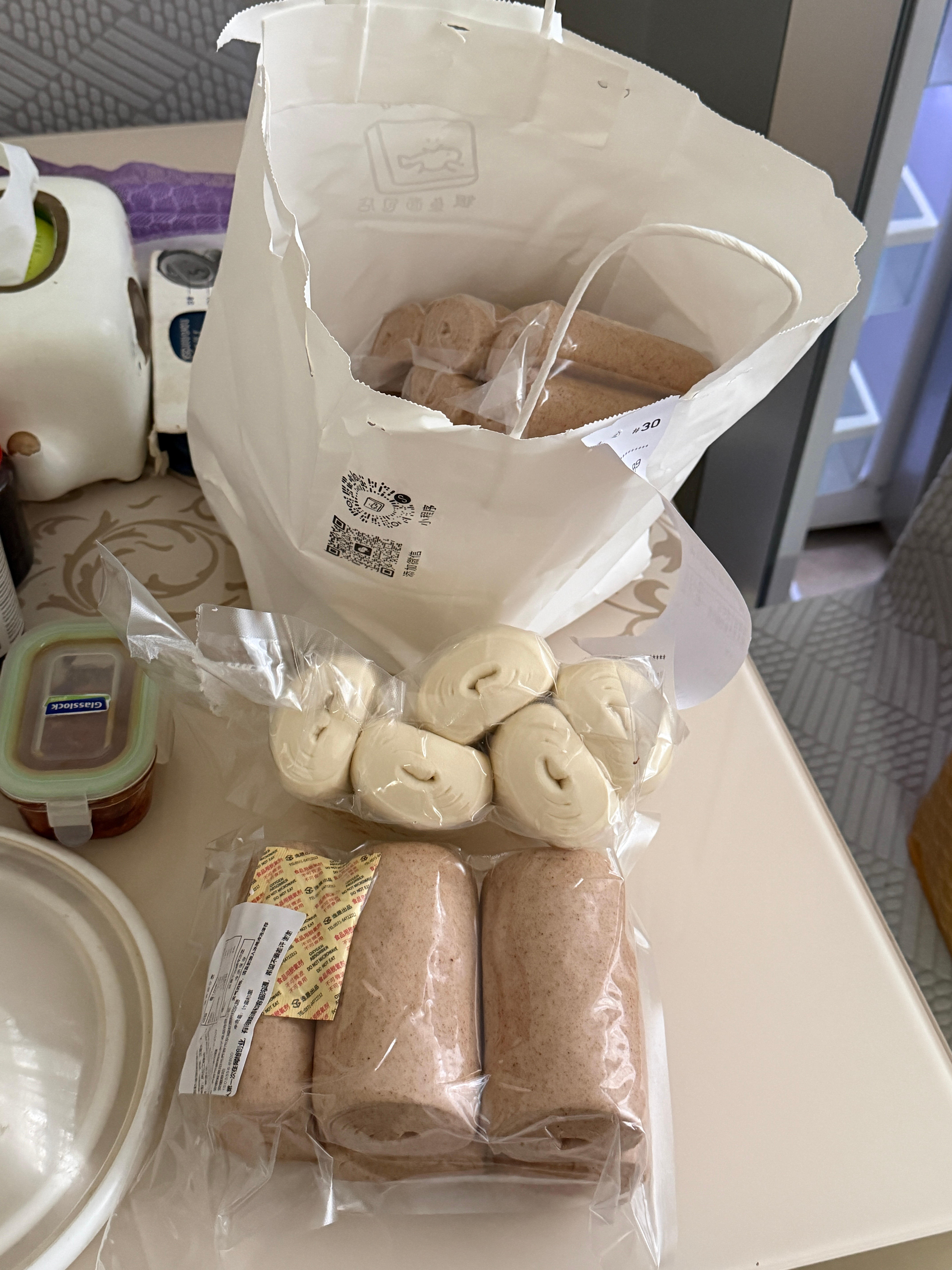 开始囤好多好多馒头