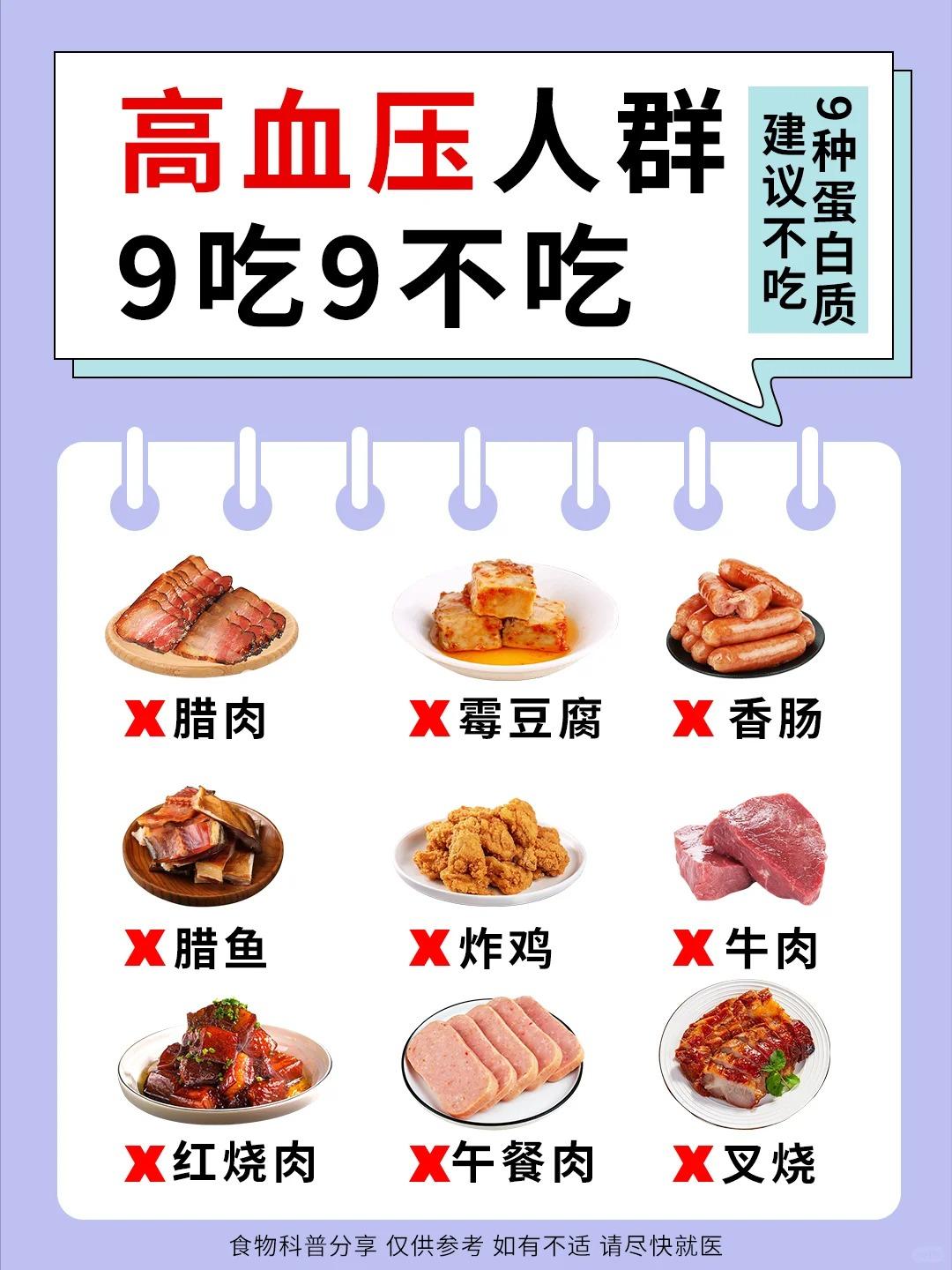 高血压饮食指南｜9吃9不吃，吃对食物稳血压！