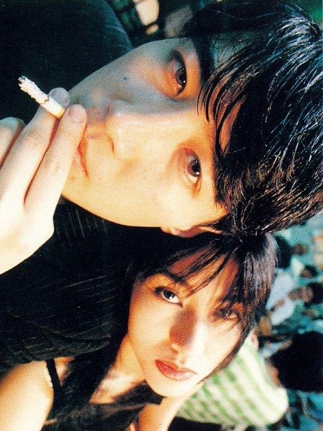 1995年，《堕落天使》中的黎明与李嘉欣。 ​​​