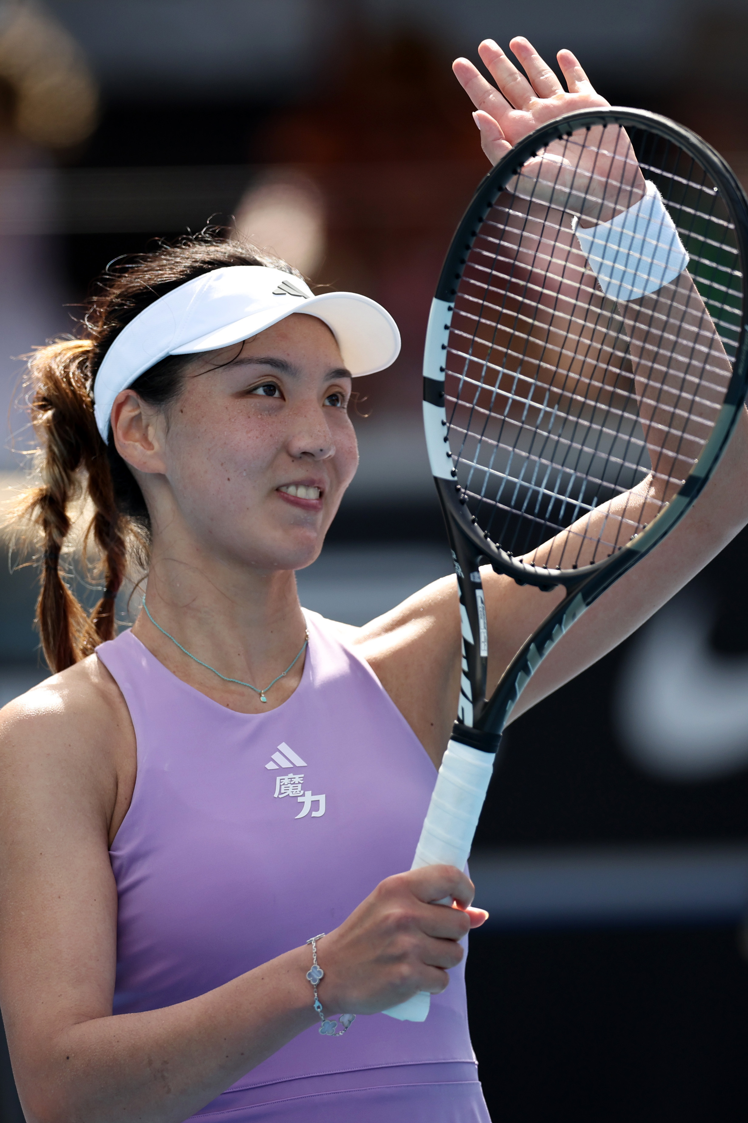 王欣瑜晋级奥克兰站八强💥WTA250奥克兰站次轮，7号种子王欣瑜以7-5/6-