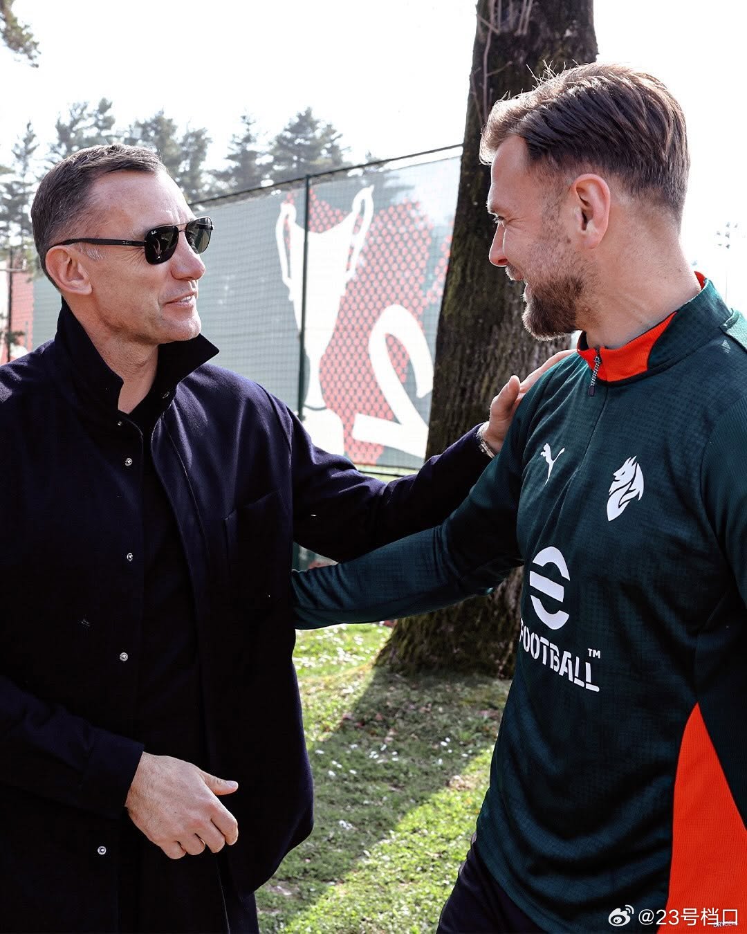 今天训练场的特别嘉宾无需介绍 