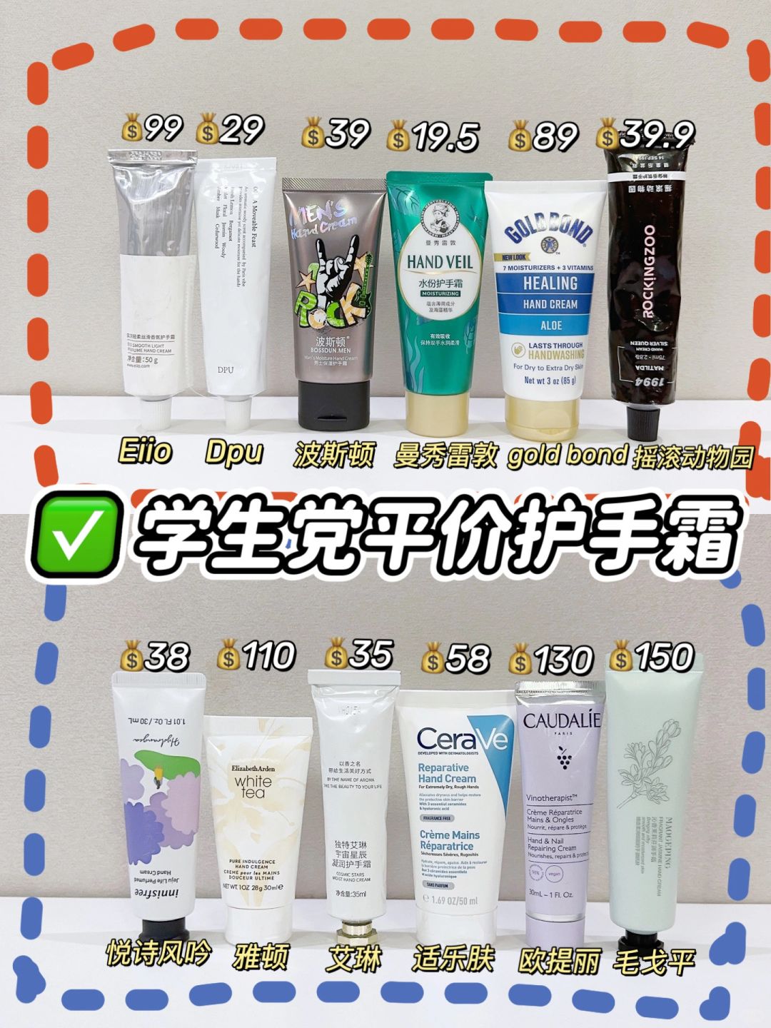 双十一别乱花钱！好用护手霜看这篇就够！