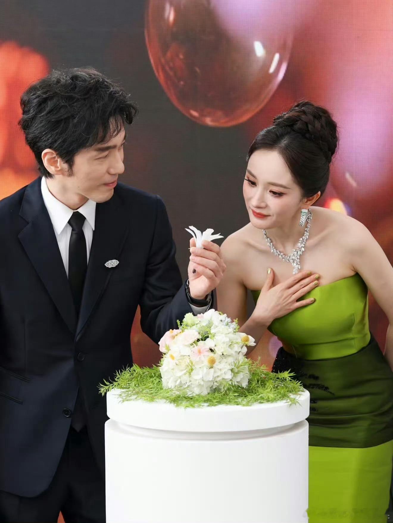 白宇摘下白玉兰送给杨幂是《谢谢你医生》的白术与肖砚 也是中国电视节目海外推广大使