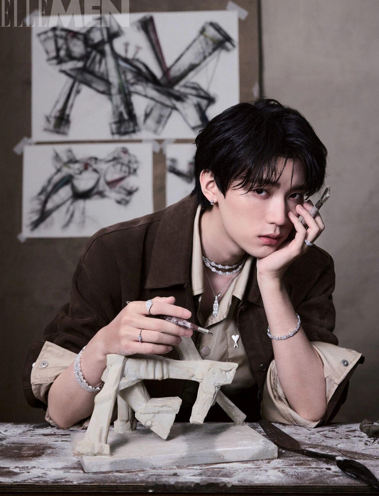 MOK_MorningCall 周翊然 ELLEMEN 五月刊「如果有人能从我这