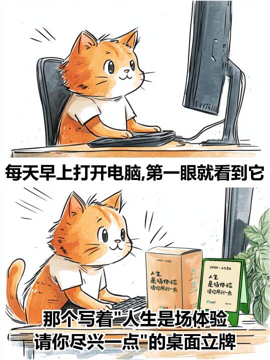 人生是场体验，请你尽兴一点