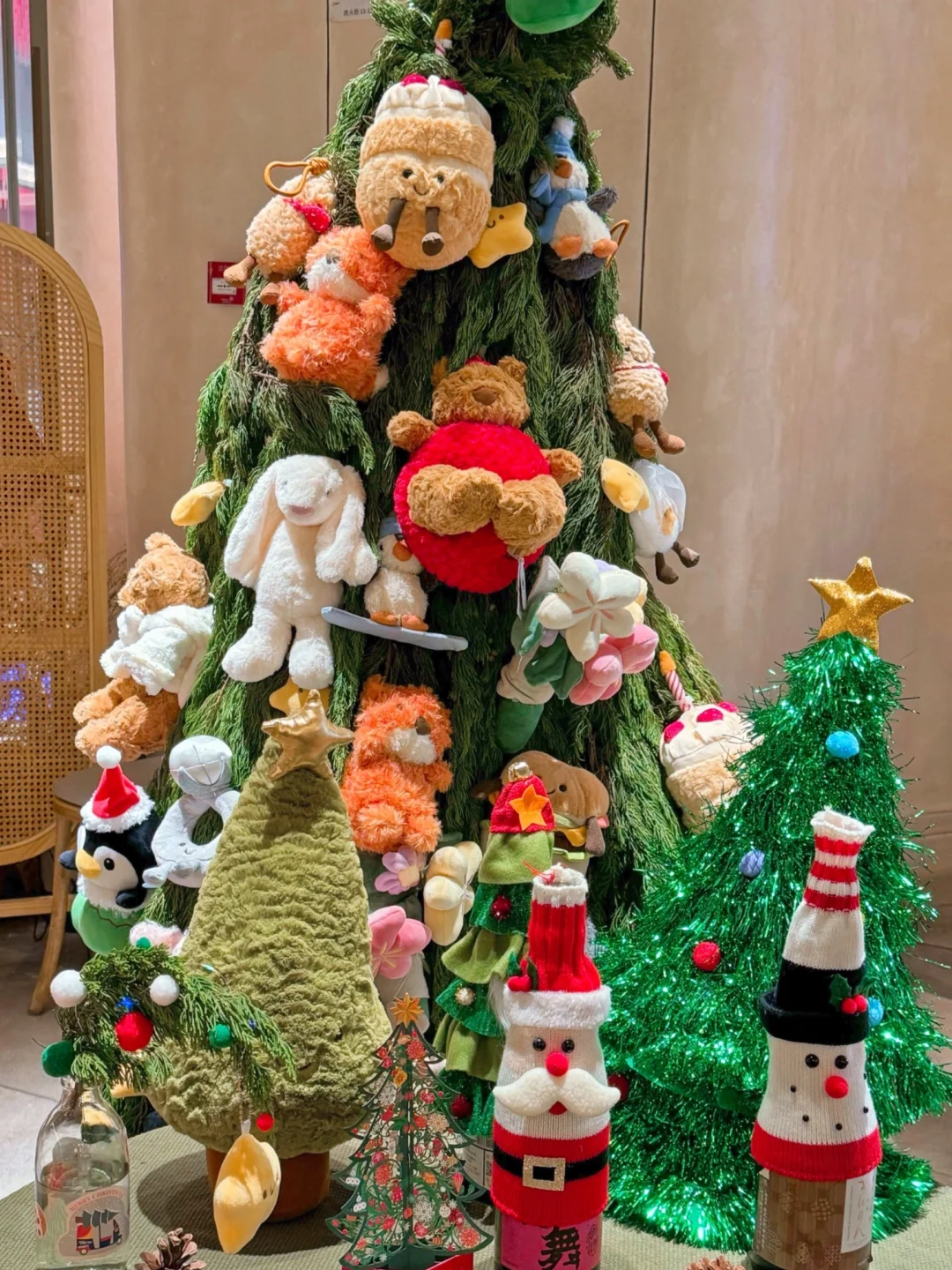 佛山也有🎄Jellycat圣诞树！快带上crush去 ！