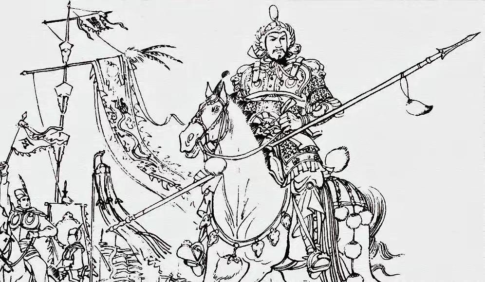 伍云召在扬州擂台上连赢数阵，眼看要把状元印抱回家，斜刺里冲出一员无名敌...