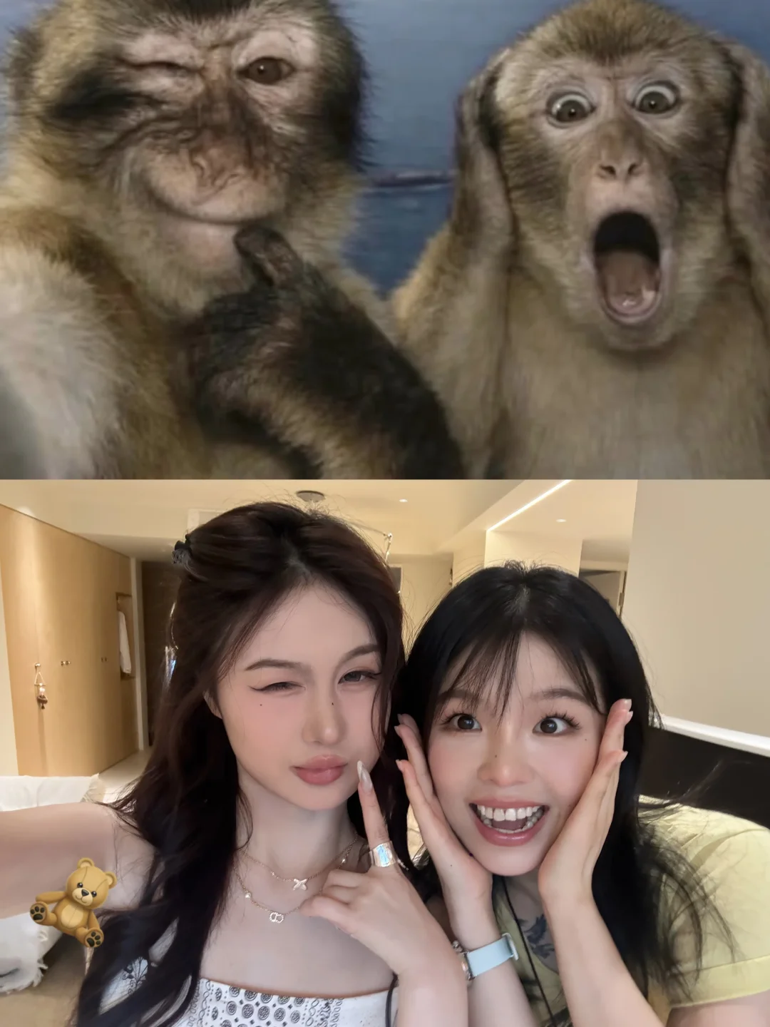 闺蜜表情包合照get