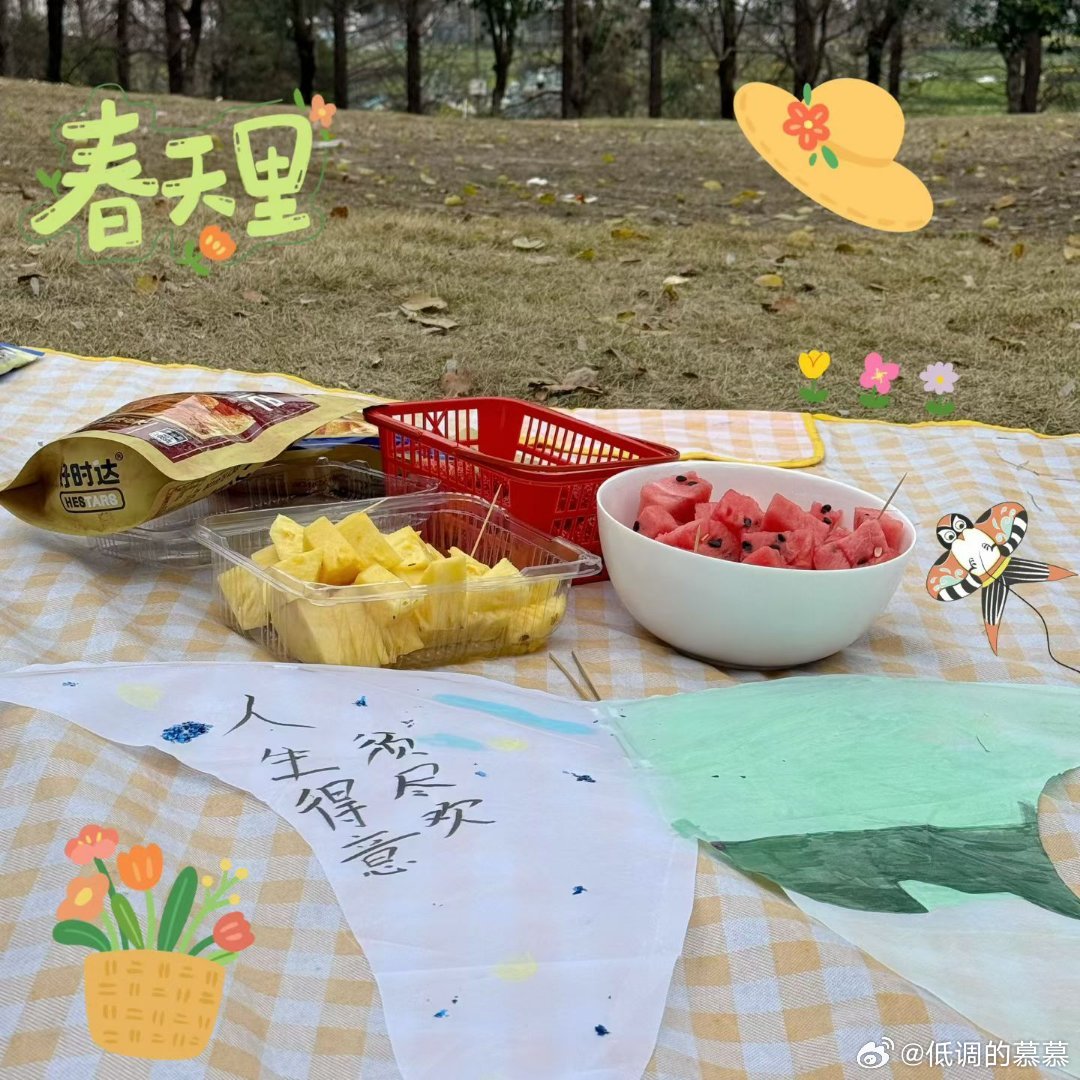 周末总是如此短暂，就当踏春了 