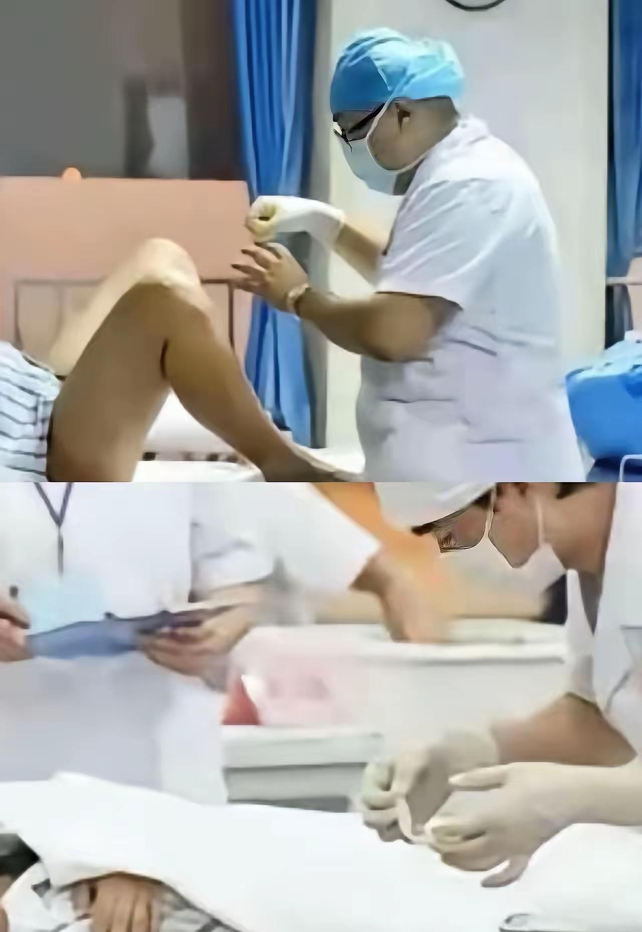 男护士处理女患者伤口遭家属闹事，这件事真不能只怪任何一方。
 
男护士按规定处理