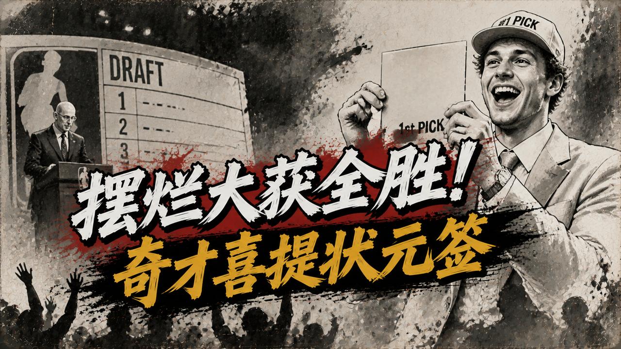 长期的摆烂终于得到想要的结果，并成功拿下了状元签！换句话来说，状元签在手，天下我
