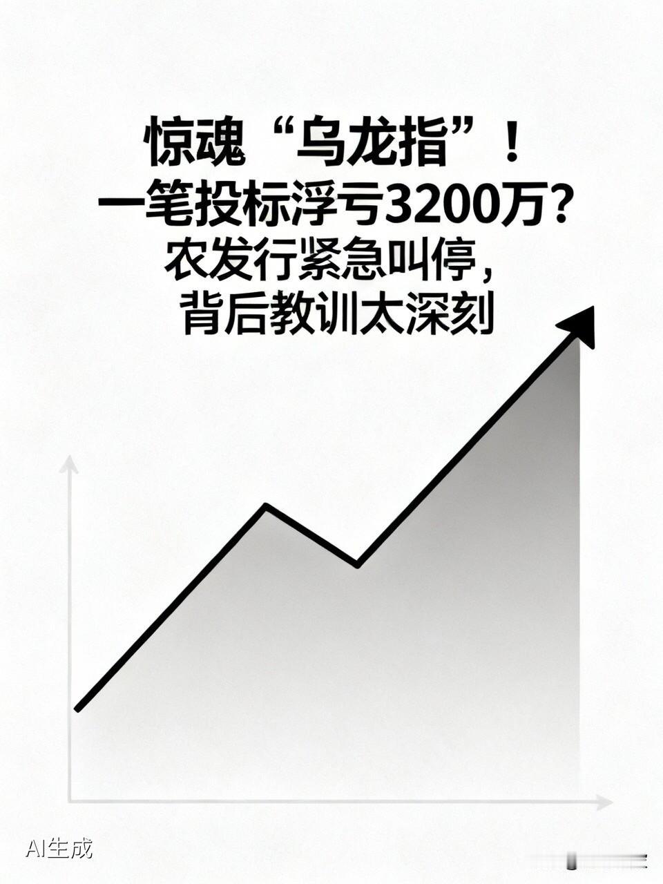 惊魂“乌龙指”！一笔投标浮亏3200万？农发行紧急叫停，背后教训太深刻

金融圈