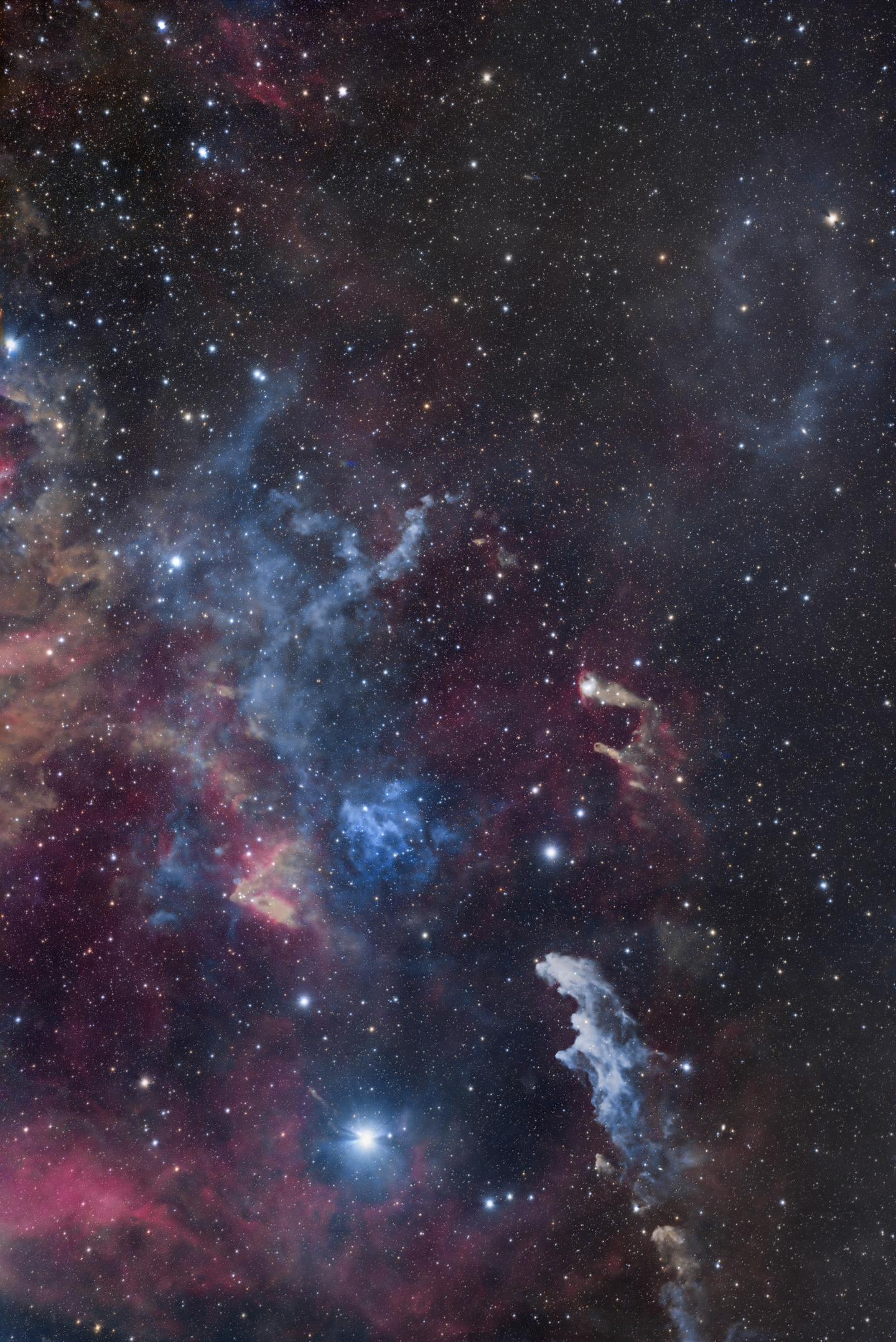 全屏的方式打开猎户座星云第二天区。全屏的方式打开猎户座星云的第二天区～...