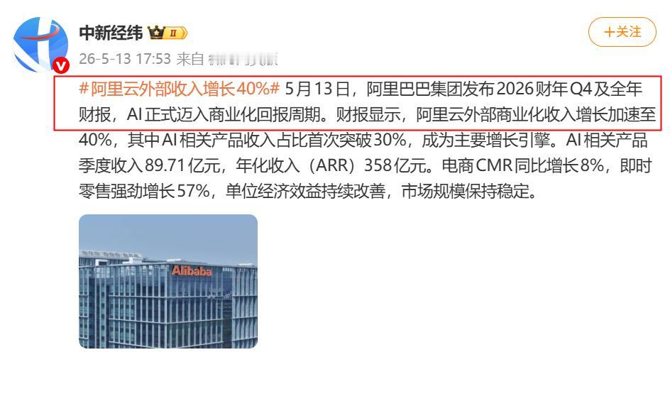 【阿里最新财报细节流出，揭露了一个事实：勇气和坚持缺一不可！】

刚刚看到一个消