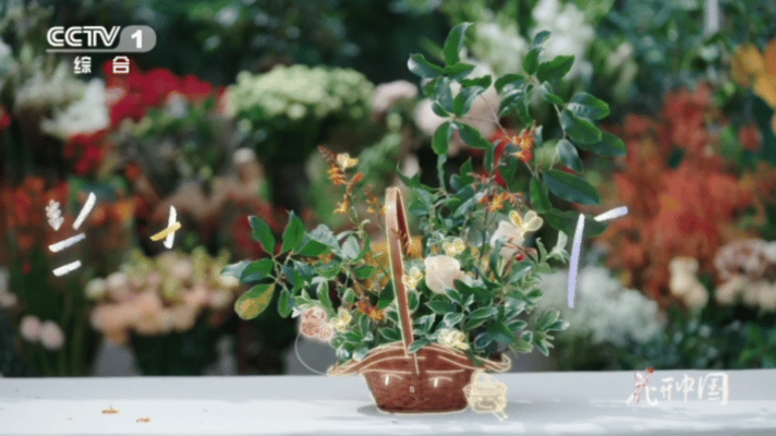 老祖宗的插花品味太绝，桂花自带清芬适配度拉满，简单四步插出兰桂同芳意境，藏富贵期